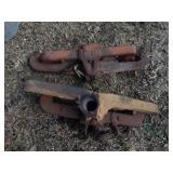 Pair of Manifolds, one from 1967 Chevy truck