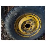 Oxygen Bottle, Wheels and Scrap