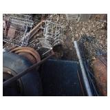 Oxygen Bottle, Wheels and Scrap