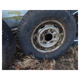 Oxygen Bottle, Wheels and Scrap