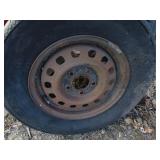 Oxygen Bottle, Wheels and Scrap