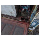 Camper on Chevy Truck Bed- contents not included - Not sure if Tires will hold Air