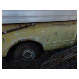 Camper on Chevy Truck Bed- contents not included - Not sure if Tires will hold Air