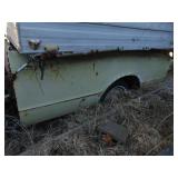 Camper on Chevy Truck Bed- contents not included - Not sure if Tires will hold Air