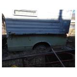 Camper on Chevy Truck Bed- contents not included - Not sure if Tires will hold Air