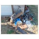 Toolboxes, Primitives, scrap iron-N.E. corner of garage