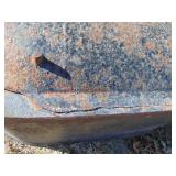 Lot of Cast Iron-Pans, Large Pot (cracked), Cobbler Stands and more