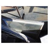 Group of Metal Shelves and Scrap