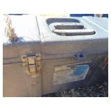 Group of 5 Plastic Toolboxes