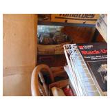 West Half of Contents of Shed-Steamer, Vacuum, Cabinet, etc. - shelves not included