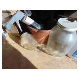 Contents of East Half of Shed-Spray Paint, Weed killer, Car cleaning supplies, etc.