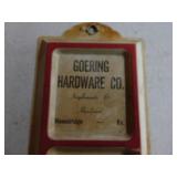 Goering Hardware Moundridge Thermometer