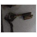 Detex watchclock station key