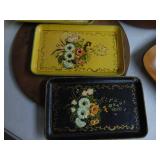 Wooden decorative trays