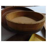 Wooden decorative trays