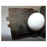 Door lock set, coffee tin, and bank box