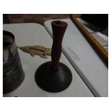 Box of primitives-scraper, date nails, razor, etc.