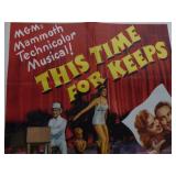 This Time for Keeps Esther wiliams 1947 Movie Poster