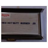 Olympia Beer Lights-some small cracks