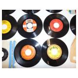 32 Vintage 45 records