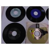 14 Vintage 45 records-Beatles, Donovan with sleeves