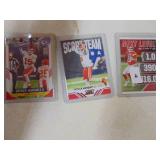Lot of 3 Patrck Mahomes 2021 Score Football Cards