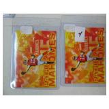 Lot of 2 patrick Mahomes ESPN Draft Football Cards