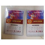 Lot of 2 Patrick Mahomes Rookie Gems Football Cards