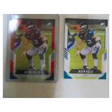 Lot of 3 Score Football Cards Travis and Jason Kelce