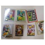 Lot of 7 Aaron Rodgers Football Cards