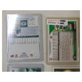 Lot of 7 Aaron Rodgers Football Cards