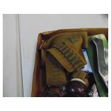 Flat of Misc. Outdoors Knife Sharpener, Shell Belt