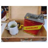 Vintage suitcase and Contents