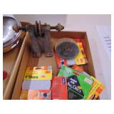 Wire wheel and Sandpaper discs