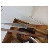 Chainsaw chains and Craftsman Knife