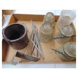 Glass insulators and more