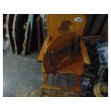 Vintage Wooden High chair