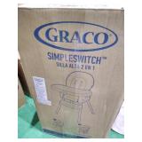 Graco - SimpleSwitch 2-in-1 Convertible High Chair, Winfield - Retail: $55.29