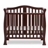 Dream On Me - Naples 4-In-1 Convertible Mini Crib, Espresso - Retail $169.99
