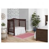 Dream On Me - Naples 4-In-1 Convertible Mini Crib, Espresso - Retail $169.99