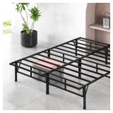 Zinus 14" SmartBase Compact Mattress Foundation, Bed Frame, King Retail: $159.00