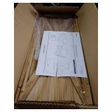 Glitzhome Handcrafted Wooden Christmas Tree Collar Retail: $76.49