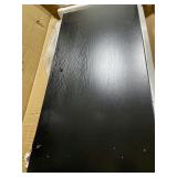 Cubiker 40in. Folding Computer Desk,Small Home Office Laptop Table - Black -Retail $63.99