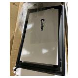 Cubiker 40in. Folding Computer Desk,Small Home Office Laptop Table - Black -Retail $63.99