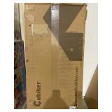 Cubiker 40in. Folding Computer Desk,Small Home Office Laptop Table - Black -Retail $63.99