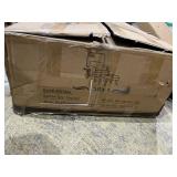 Ovios Recliner Chair with Ottoman Lumbar Support Wood Leg - Brown Faux Suede Retail: $489.49