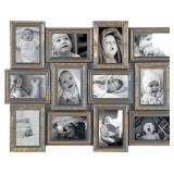 Jerry and Maggie Photo Frame Collage Gray