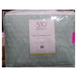 510 Design Tinsley Queen 8 Piece Comforter Set Bedding -Retail $63.74