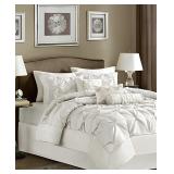 Madison Park Wilma 7-Pc. Queen Comforter Set Bedding -Retail $113.85