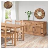 Wood Buffet Sideboard Corona Collection | Furniture Dash Retail:$349.98
